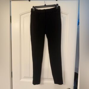 Express Mid Rise Straight Leg Black Dress Pants Size 0R